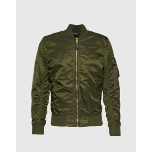 ALPHA INDUSTRIES Přechodná bunda 'MA-1 VF LW'  tmavě zelená