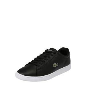 LACOSTE Tenisky 'Carnaby'  černá / bílá / zelená