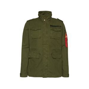 ALPHA INDUSTRIES Přechodná bunda 'Huntington'  olivová