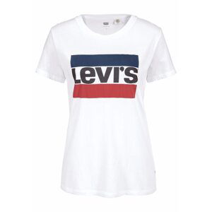 LEVI'S Tričko 'THE PERFECT TEE NEUTRALS'  modrá / červená / černá / bílá