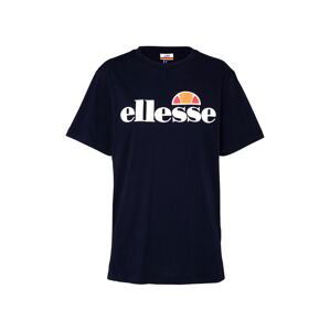 ELLESSE Tričko 'Albany'  námořnická modř / oranžová / světle červená / bílá