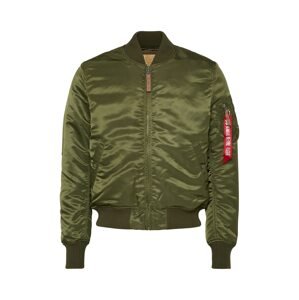 ALPHA INDUSTRIES Přechodná bunda 'MA-1 VF 59'  tmavě zelená