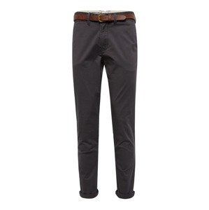 JACK & JONES Chino kalhoty 'JJICODY JJSPENCER WW DARK GREY NOOS'  tmavě šedá