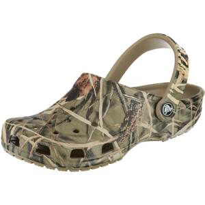 Crocs Pantofle 'Classic Realtree'  béžová / hnědá / khaki / černá / olivová