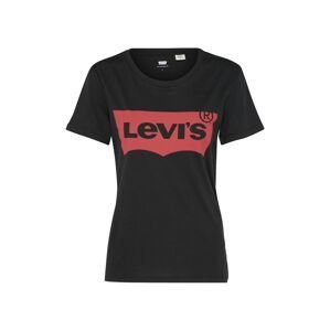 LEVI'S Tričko  černá / červená