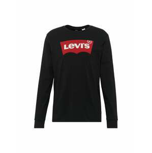 LEVI'S Tričko  červená / černá