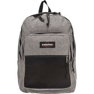 EASTPAK Batoh 'Pinnacle'  šedý melír / burgundská červeň / černá