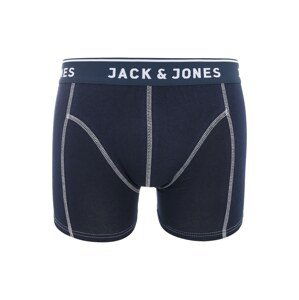 JACK & JONES Boxerky 'JACSIMPLE'  tmavě modrá / bílá