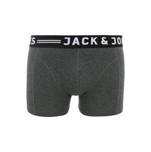 JACK & JONES Boxerky 'JACSENSE'  šedý melír