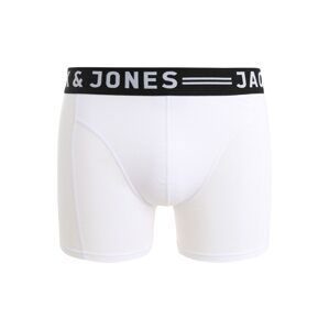 JACK & JONES Boxerky 'SENSE'  černá / bílá