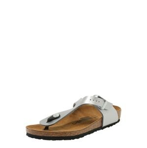 BIRKENSTOCK Sandály  stříbrná