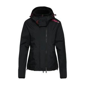 Superdry Funkční bunda 'TECH HOOD POP ZIP WINDCHEATER'  černá