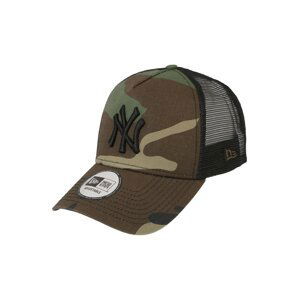 NEW ERA Kšiltovka 'NEYYAN'  hnědá / černá / zelená / khaki