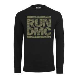 Mister Tee Mikina 'Run DMC'  černá / světle zelená