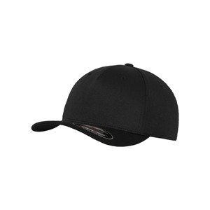 Flexfit Kšiltovka '5 Panel'  černá / bílá