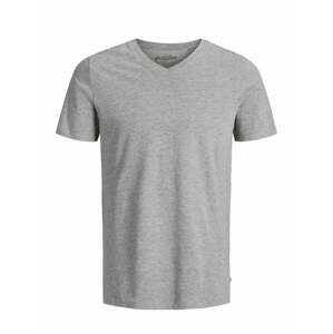 JACK & JONES T-Shirt  šedý melír