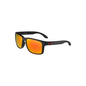 OAKLEY Sportovní sluneční brýle 'Holbrook'  oranžově červená / černá