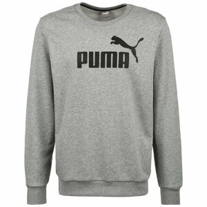 PUMA Mikina  černá / šedý melír