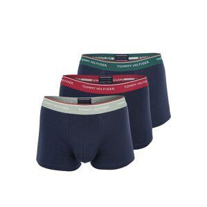 TOMMY HILFIGER Boxerky  tmavě modrá / jedle / bobule