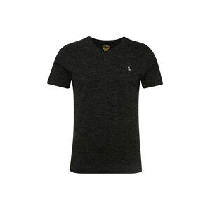 Polo Ralph Lauren Tričko 'SSVNCMSLM3-SHORT SLEEVE-T-SHIRT'  černá