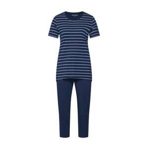 SCHIESSER Pyžamo  bílá / námořnická modř