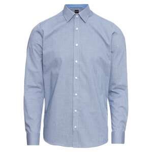 OLYMP Společenská košile 'Level 5'  kouřově modrá / bílá