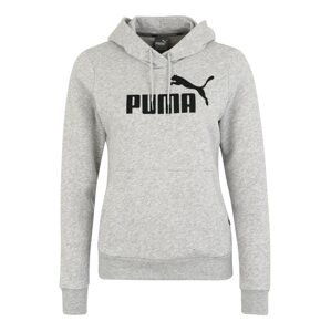 PUMA Sportovní mikina  černá / žlutý melír