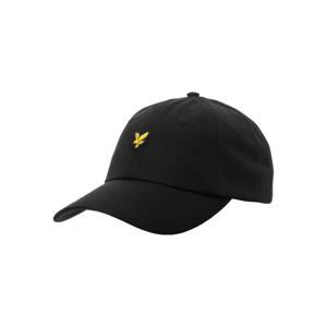 Lyle & Scott Kšiltovka  černá / žlutá