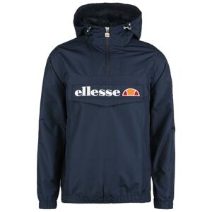 ELLESSE Přechodná bunda 'Mont 2'  námořnická modř / oranžová / světle červená / bílá