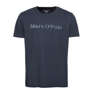 Marc O'Polo Tričko  tmavě modrá / bílá