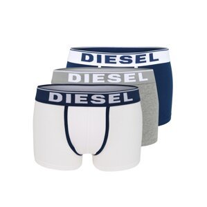 DIESEL Boxerky 'Damien'  ultramarínová modř / šedý melír / bílá