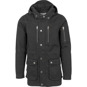 Urban Classics Přechodová parka  černá