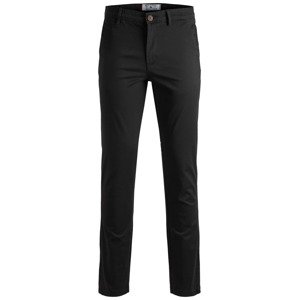 JACK & JONES Chino kalhoty 'Marco Bowie'  černá