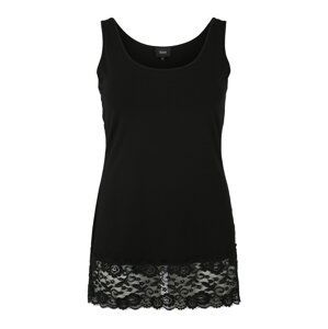 Zizzi Top 'LACE TANK TOP'  černá