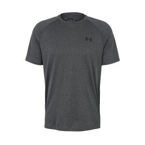 UNDER ARMOUR Funkční tričko 'Tech 2.0'  tmavě šedá / černá