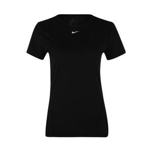 NIKE Funkční tričko  černá / bílá