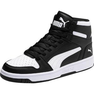 PUMA Kotníkové tenisky 'Rebound LayUp L'  černá / bílá