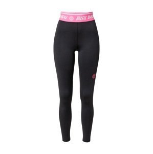 BIDI BADU Sportovní kalhoty 'Tallis'  pink / černá / bílá