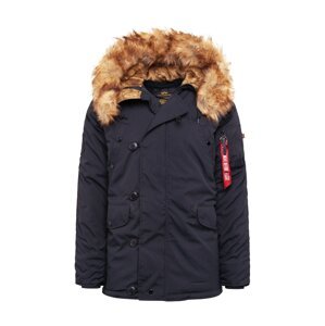 ALPHA INDUSTRIES Zimní parka 'Explorer'  černá