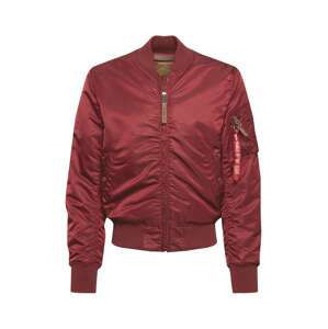 ALPHA INDUSTRIES Přechodná bunda 'MA-1 VF 59'  burgundská červeň