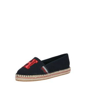 TOMMY HILFIGER Espadrilky  tmavě modrá / červená