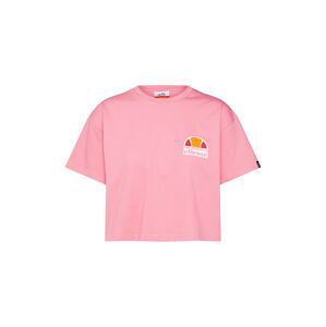 ELLESSE Tričko 'MANILA'  oranžová / pink / červená / bílá