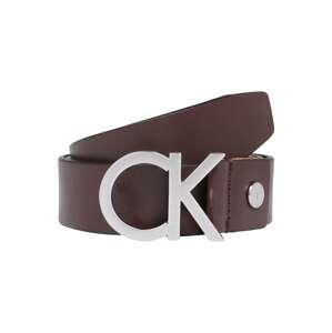 Calvin Klein Opasek 'ADJ. BUCKLE BELT'  hnědá