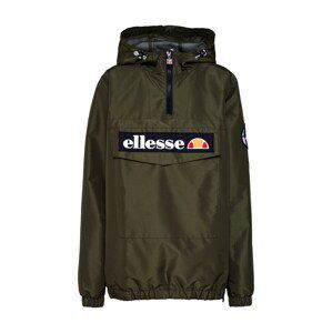 ELLESSE Přechodná bunda 'Mont 2'  khaki / oranžová / oranžově červená / černá / bílá