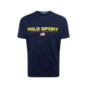 Polo Ralph Lauren Tričko '26/1 JERSEY-SSL-TSH'  námořnická modř / žlutá