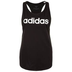 ADIDAS PERFORMANCE Sportovní top  černá / bílá