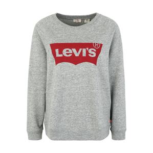 Levi's® Plus Mikina 'RELAXED GRAPHIC'  šedý melír