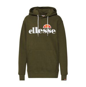 ELLESSE Mikina 'Torices'  bílá / khaki / oranžová