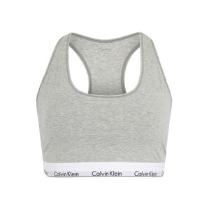 Calvin Klein Underwear Podprsenka 'UNLINED BRALETTE'  šedý melír