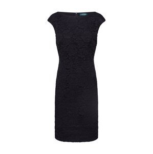 Lauren Ralph Lauren Koktejlové šaty 'CITHYA-CAP'  černá